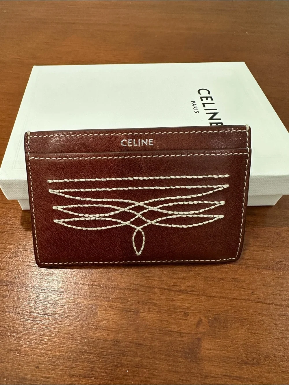 Celine slim leather